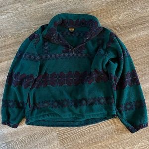 EDDIE BAUER Vintage Fleece: Men's Size M